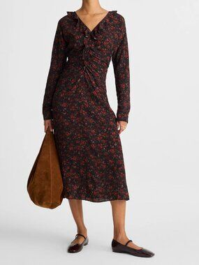 madewell floral twist front poplin midi dress Madewell | Dresses | Madewell Floral Twist Front Midi Dress